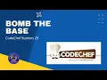 Bomb the base Problem Code BOMBTHEBASE CodeChef Solution Python3