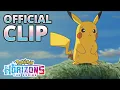 Captain Pikachu Can Fly Pokemon Horizons The Series Clip