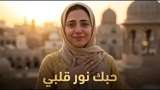 حبك نور قلبي   أغنية رومانسية عربية هادئة      دندنها