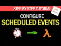 Setup Scheduled Events aka CRON Jobs with AWS Cloudwatch Events