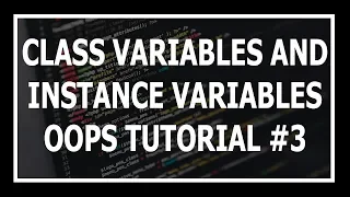 Hindi Instance and Class Variables Object Oriented Programming Using Python Tutorial