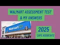 2025 Sam s Club Cafe Associate Walmrt Online Assessment test and my answers