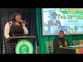 April Williams at Black History Celebration