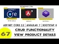 Angular 7 CRUD Functionality - View product Details