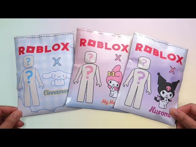 Download MP3 [Paper Diy] 로블록스 산리오 코디 블라인드백 Roblox Sanrio Outfits Blind Bag (시나모롤, 쿠로미, 마이멜로디)