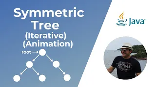 LeetCode Symmetric Tree Animation Amazon Interview Question
