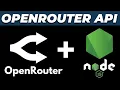 How to use OpenRouter API with JavaScript Node JS Tutorial