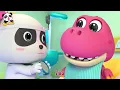 Doctor Panda Cures Baby Dinosaur's Toothache | Doctor Cartoon | Kids Songs | BabyBus