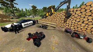 Police Dig Up Stolen ATVs