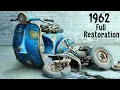 Download Lagu Full Restoration 60 years Old 1962 Vespa Scooter - Full Timelapse