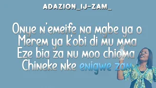 adazion ij zam lyrics video gospellovermedia