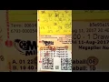 Mega Millions workout for 8-11-17 D-D ILT and one offs