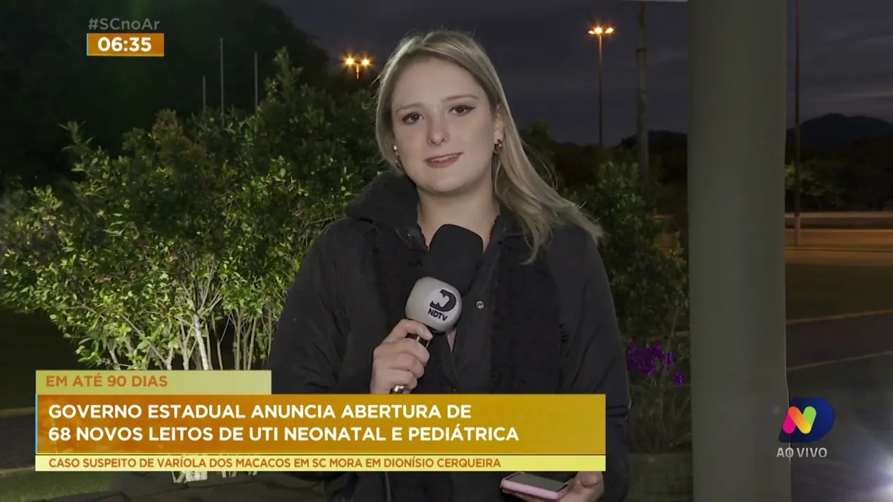 Governo estadual anuncia abertura de 68 novos leitos de UTI neonatal e pediátrica