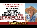 Download Lagu “You’re Not Invited to the Wedding,” My Son Texted—So I Vanished on Vacation. Then It All Collapsed