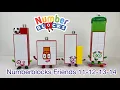 Unboxing numberblocks 11 12 13 14