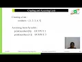 Types of Python-Lists Problem Solving using Python SNS Institutions
