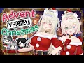 【#holoAdvent CHRISTMAS COLLAB in VRCHAT】fire fire light the xmas fireplace 🎁🐾 【FUWAMOCO POV】