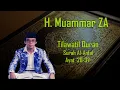 Download Lagu H. Muammar ZA | Tilawatil Qur'an Surah Al-Anfal Ayat 20-37
