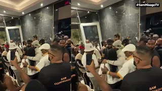 Diamond asimamishwa ghafla na Awilo Longomba baada ya kukutana kwenye Hotel hii kubwa Zambia