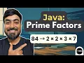 Java Program to Find Prime Factorisation of an Integer