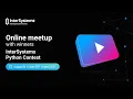 Online Meetup with the Winners of the Python Contest
