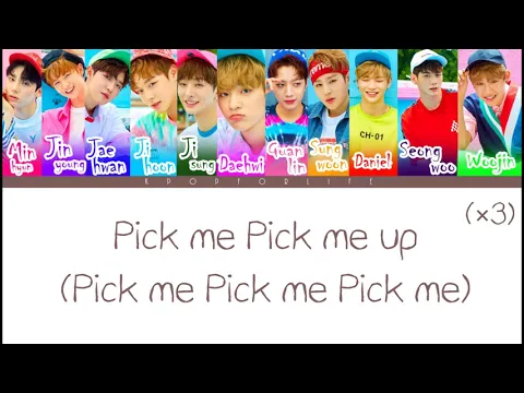 Download MP3 WANNA ONE 'Pick Me' Color Coded Lyrics [Han|Rom|Eng]