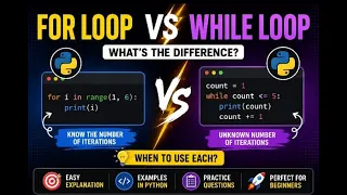 For Loop vs While Loop in Python What s the Difference