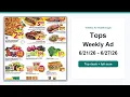 Tops Weekly Ad 26 - 26 Top Deals