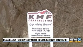 Roadblock for development in Georgetown Township