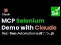 Selenium MCP Server with Claude AI Automation Testing Tutorial