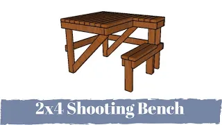 How to Build a Shooting Bench from 2x4s