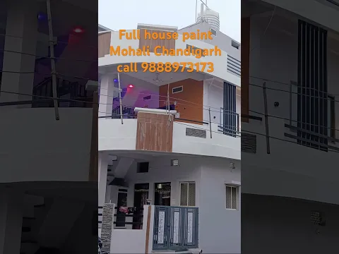 Full house paint polish deco paint Contact number gaffar tech 9888973173 #villapainting #home
