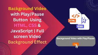 Background with Button using HTML CSS and JavaScript Step-by-Step Guide