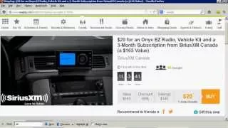 how to activate the included service of your new siriusxm satellite radio