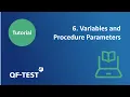 QF-Test - Variables and Procedure Parameters Tutorial GUI Testing