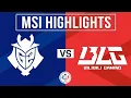 Download Lagu G2 vs BLG Highlights ALL GAMES | MSI 2025 Play-Ins | G2 Esports vs Bilibili Gaming