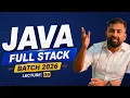 Full Stack Java Class 9 Control Statements IT Shaala Batch 2026