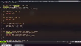 Array of Function pointers in C Explained Advanced C Pointers