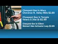 Gas Prices Rising Where to find the cheapest gas in Central Texas right now