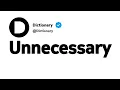 Unnecessary Synonyms Similar Words