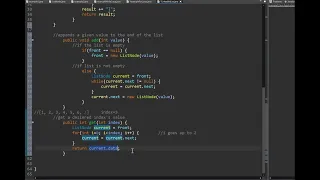 Building Java Programs CH16 ListNode LinkedIntList class with get method