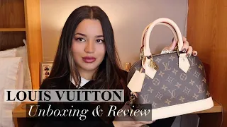 Louis Vuitton ALMA BB MONOGRAM UNBOXING REVIEW