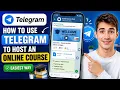How to use Telegram to host an online course Easiest Method