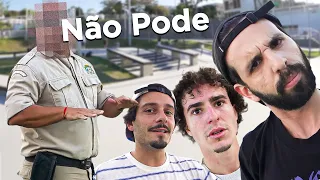 Essa pista de skate NÃO deixa os skatistas andarem kkk