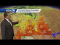 Less wind during warming trend