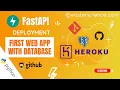 Deploying a FastAPI Web App on Heroku with Database Connections PostgreSQL