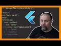 A Simple Flutter Hello World App Flutter for Beginners 2021