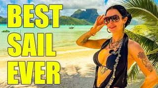 This Might Be the Most Beautiful Sail on Earth (Bora Bora)