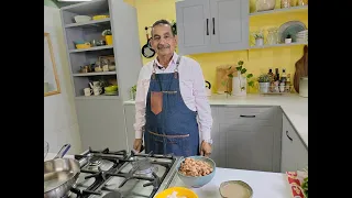 قرنبيط مقلي و اخضر من عم عبده 