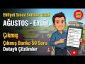 Ehliyet Sinav Sorulari 2026 Agustos - Eylul Cikmis Sorular